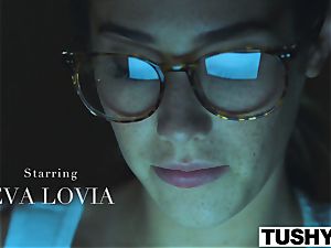 TUSHY Eva Lovia assfuck flick part trio